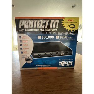 Tripp Lite Under-Monitor 6-Outlet Surge Suppressor TMC-6 1850 Joules